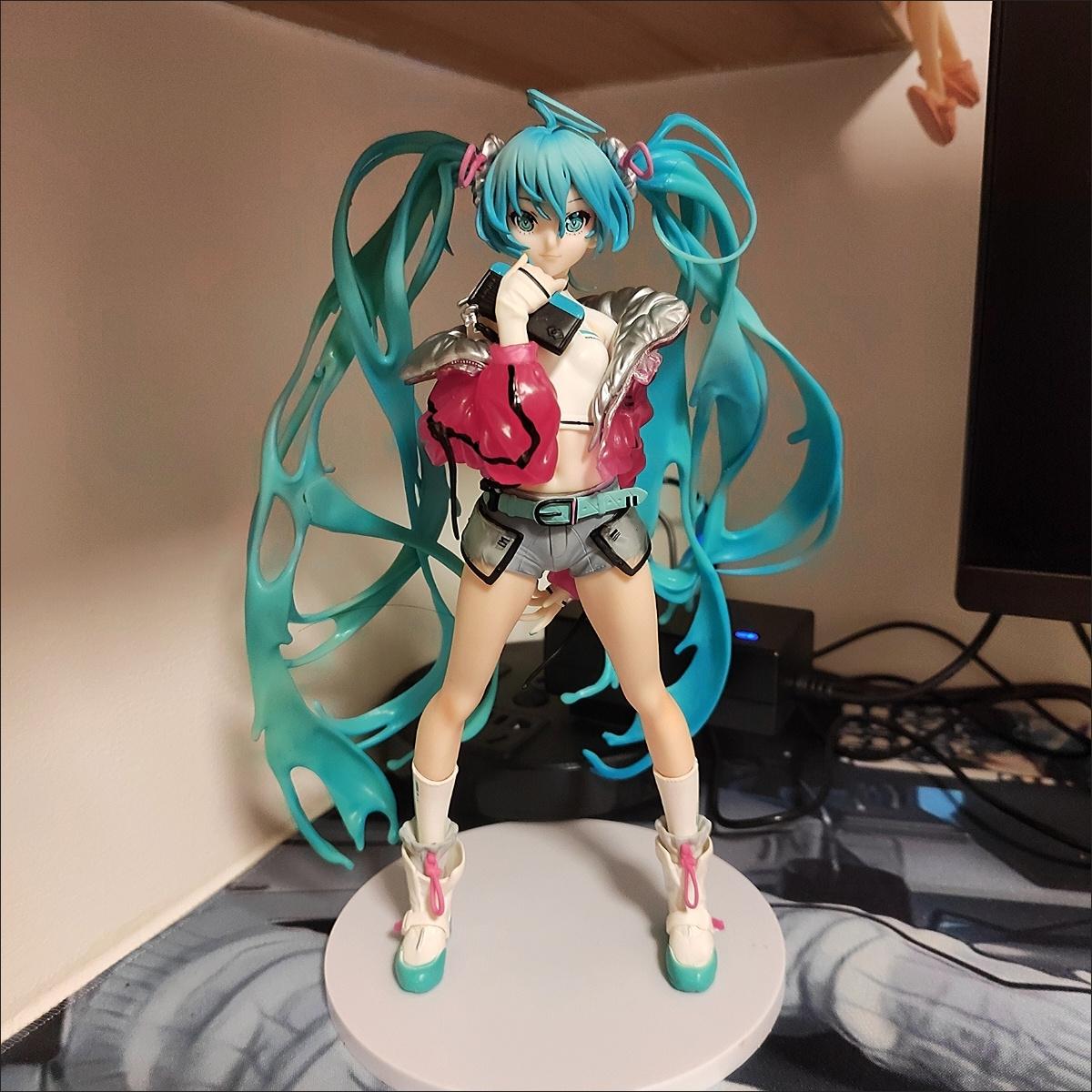 Hatsune Miku Красивая девушка Модные фигурки певиц Модель игрушки Красивая девушка