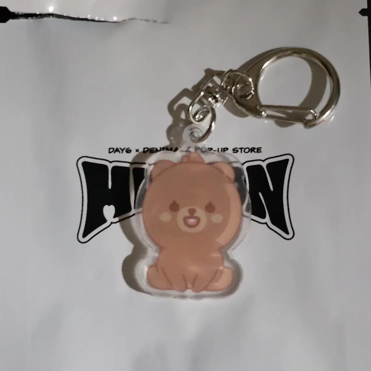 DAY6 Всплывающий магазин Denimals Случайный брелок Комната Петитмаля