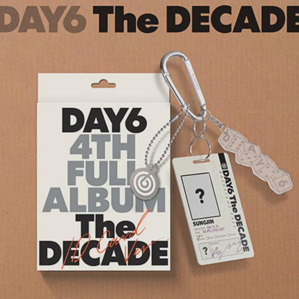 DAY6 Day6 Альбом Десятилетия Id Kard